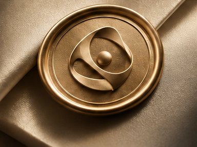Goldene AUREVION Markenprägung als Symbol langfristiger Werte